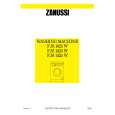ZANUSSI FJS1025 Owners Manual