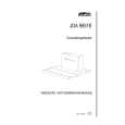 JUNO-ELECTROLUX JDA 9851E Owners Manual