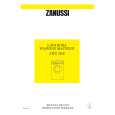 ZANUSSI ZWG3102 Owners Manual