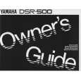 YAMAHA DSR-500 Owners Manual