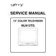 GFM MJ413TG Service Manual