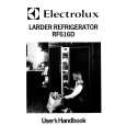 ELECTROLUX RF616D Owners Manual