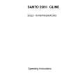 AEG Santo 2501 i Glassline Owners Manual