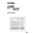 YAMAHA EMX2000 Owners Manual