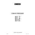 ZANUSSI ZCF77 Owners Manual