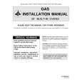 WHIRLPOOL JGW8130DDB Installation Manual