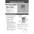 WHIRLPOOL KUWS246EWH01 Installation Manual