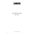 ZANUSSI ZFC84L Owners Manual