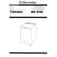 ELECTROLUX WH2130 Owners Manual