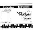 WHIRLPOOL GLA5580XSF2 Installation Manual