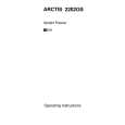 AEG Arctis Super 2772 GS Owners Manual