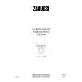 ZANUSSI FJE1605 Owners Manual