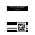 ZANUSSI SC5412 Owners Manual