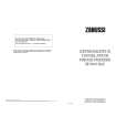 ZANUSSI ZD19/6DAC Owners Manual