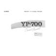 YAMAHA YP-700 Owners Manual