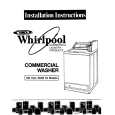 WHIRLPOOL 9CA2781XSW1 Installation Manual