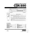 YAMAHA CDX890 Service Manual