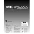 YAMAHA RX-V870 Owners Manual