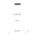 ZANUSSI ZFX 5 JA Owners Manual