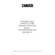 ZANUSSI ZR290/3TF Owners Manual
