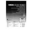 YAMAHA CDX-1060 Owners Manual