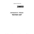 ZANUSSI ZF4BLUS Owners Manual