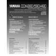 YAMAHA CDX-490 Owners Manual