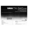 YAMAHA TX-340 Owners Manual