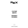 REX-ELECTROLUX RX56MSA Owners Manual