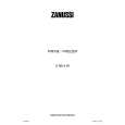 ZANUSSI Z98/4W Owners Manual