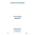 ARTHUR MARTIN ELECTROLUX ASF6175 Owners Manual