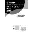 YAMAHA YST-MS55D Owners Manual