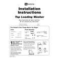 WHIRLPOOL SAV515DEWW Installation Manual