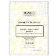 MANLEY STEELHEAD V2 Owners Manual