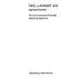 AEG Lavamat 635 w Owners Manual