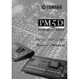 YAMAHA PM5D-RH Owners Manual