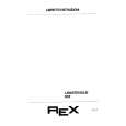 REX-ELECTROLUX R3Z Owners Manual