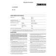 ZANUSSI TL573 Owners Manual