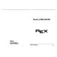 REX-ELECTROLUX M800G LOT1 Owners Manual