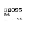 BOSS GE-7 Owners Manual