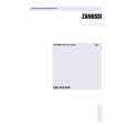 ZANUSSI ZBC402X Owners Manual
