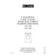 ZANUSSI ZWF1400 Owners Manual