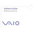 SONY PCV-RZ211 VAIO Software Manual