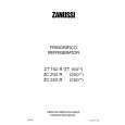 ZANUSSI ZC252R Owners Manual