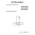ELECTROLUX EFC9476X/S Owners Manual