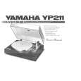 YAMAHA YP211 Owners Manual