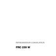 FAURE FRC259W Owners Manual