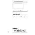 WHIRLPOOL AGB 581/WP Installation Manual
