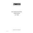 ZANUSSI Zi7243 Owners Manual