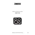 ZANUSSI ZKT350BV Owners Manual